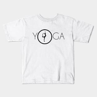 Yoga design Kids T-Shirt